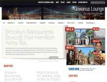 Tablet Screenshot of gowanuslounge.com